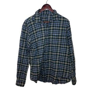 Club Monaco Flannel Plaid Shirt size medium  unisex mens womens
